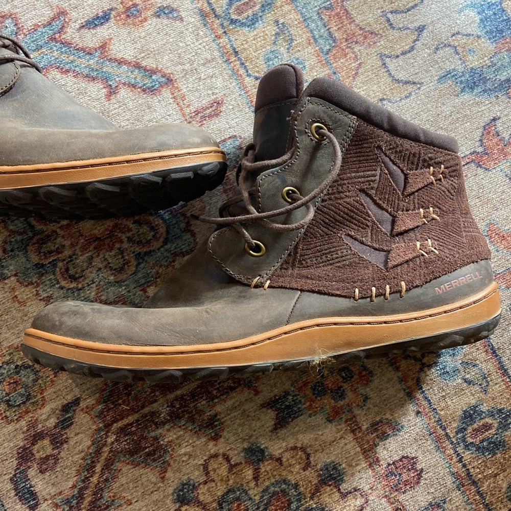 Brown Merrell boots